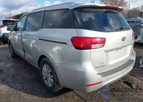 2016 Kia Sedona Lx from USA, damaged, VIN KNDMB5C15G6168396